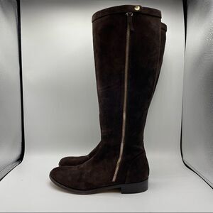 J. Crew Chocolate Brown Tall Knee High Suede Boots